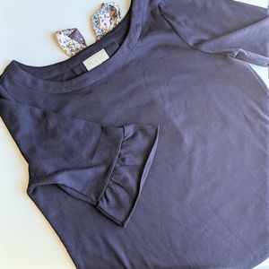 Modcloth Blue Pullover with Bow Large